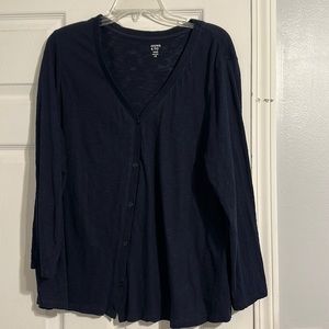 Crown & Ivy V-Neck Cardigan